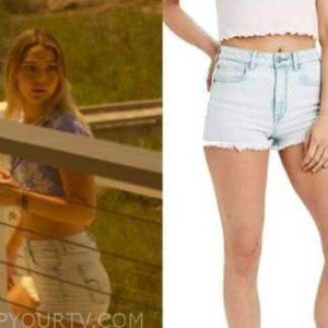 ASO Outer Banks American Eagle Ne(x) t Level Super High-Waisted Denim Shorts